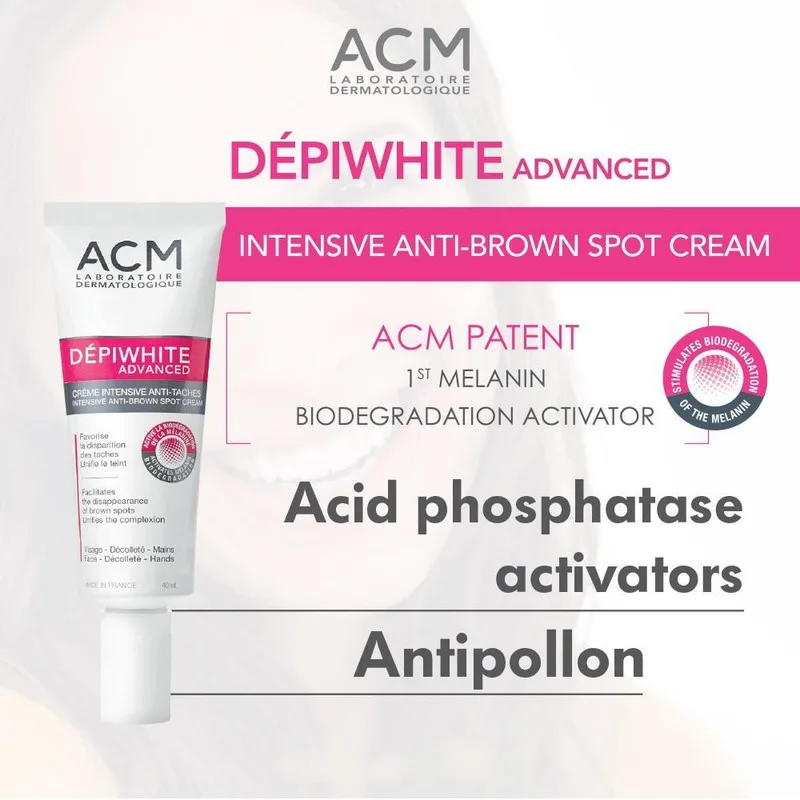 کرم ضد لک ACM مدل Dépiwhite Advanced حجم 40 میل