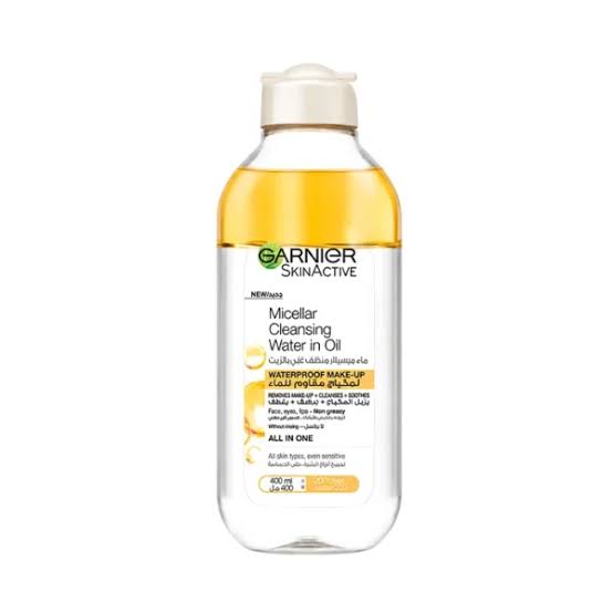 میسلار واتر دو فاز گارنیه (Garnier) مناسب پوست خشک حجم 400 میلی‌لیتر
