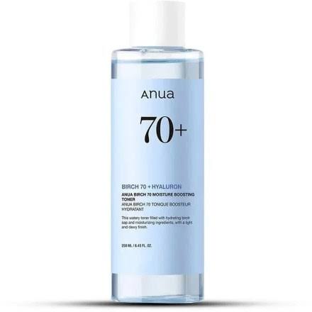 تونر تقویت کننده و آبرسان شیره درخت توس آنـوا 250 میل (Anua_Birch Moisture 70%)اورجینال