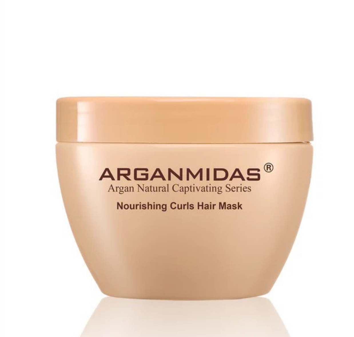ماسک مو تقویت کننده موهای فر آرگان میداس  ARGANMIDAS