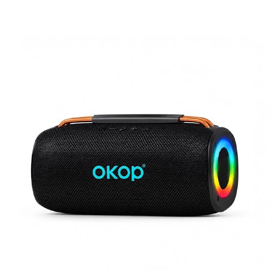 اسپیکر بلوتوثی قابل حمل اکوپ OKOP مدل KP-815 با نورپردازی RGB اورجینال