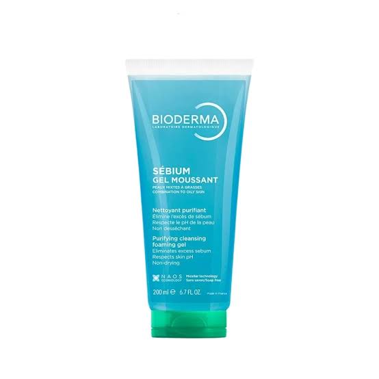 ژل شستشوی صورت بایودرما سبیوم مدل Bioderma Gel Moussant اورجینال