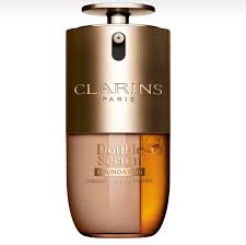 سرم فوندیشن جوانساز جدید کلارنس ln4 اورجینال CLARINS DOUBLE SERUM Foundation: Luminous Foundation with Skincare Benefits