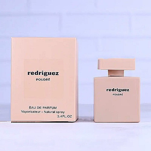ادکلن زنانه اماراتی نارسیسو پودری redriguez poudreفراگرنس ورد 100ml اورجینال