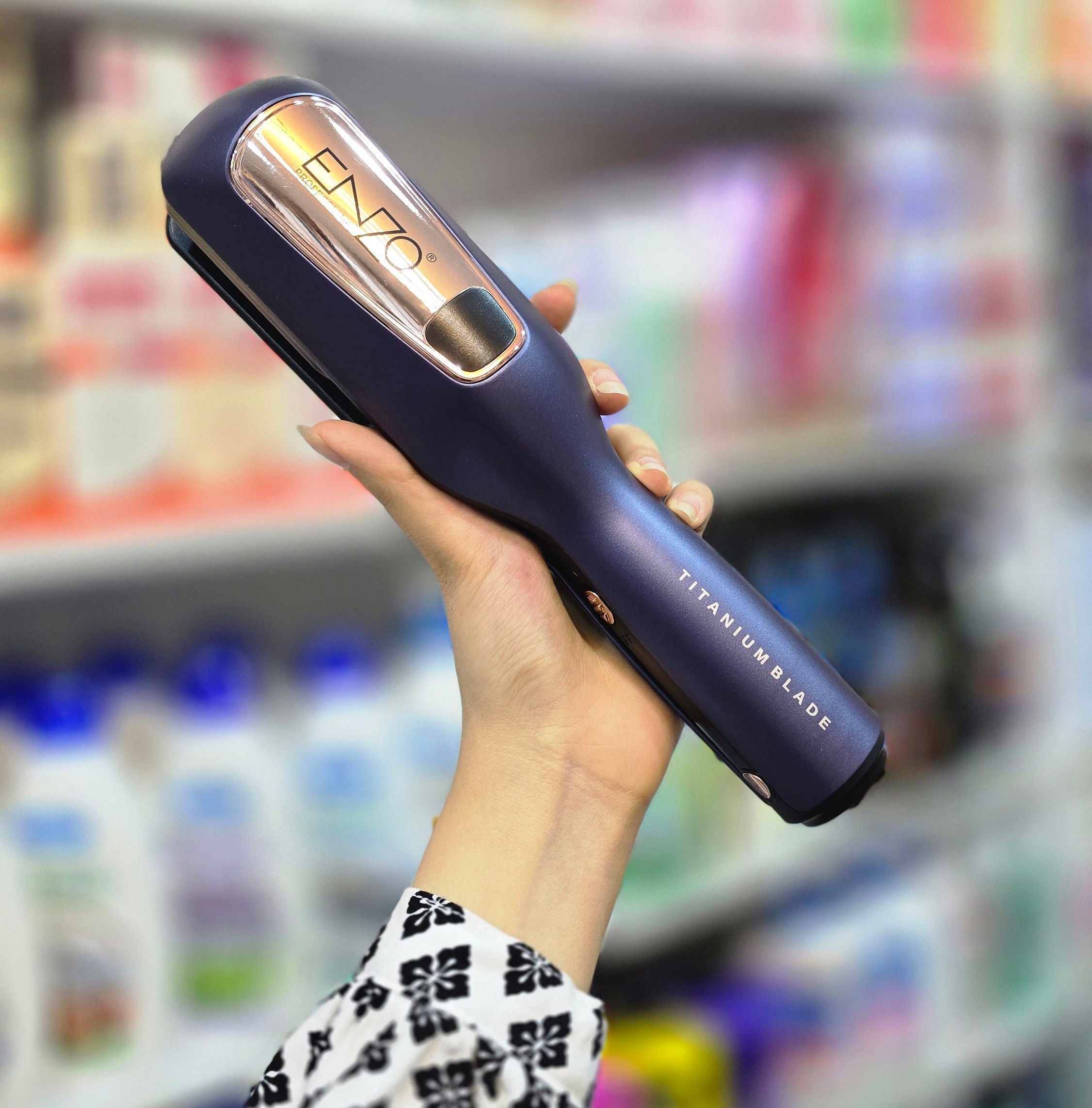 دستگاه موخوره‌گیر حرفه‌ای انزو ENZO رنگ مشکی مدل Split-End Trimmer اورجینال