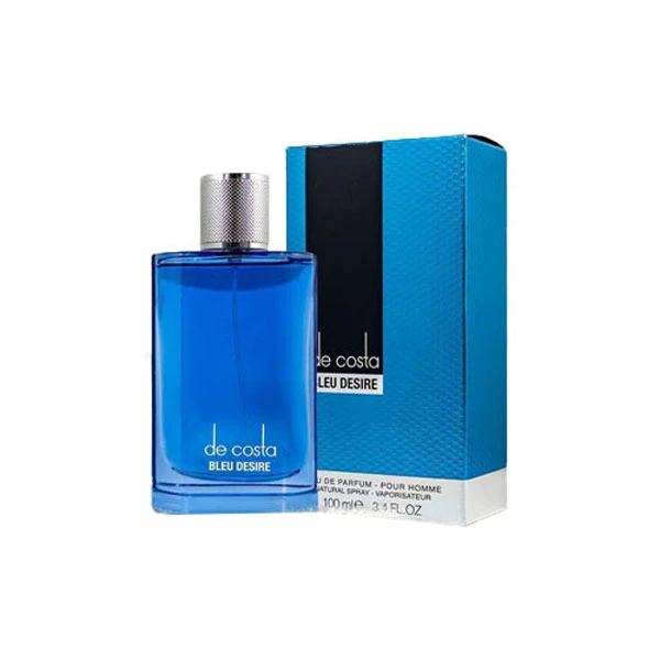 ادو پرفیوم مردانه فراگرنس ورد مدل De Costa Bleu Desire حجم 100 میلی لیتر اورجینال