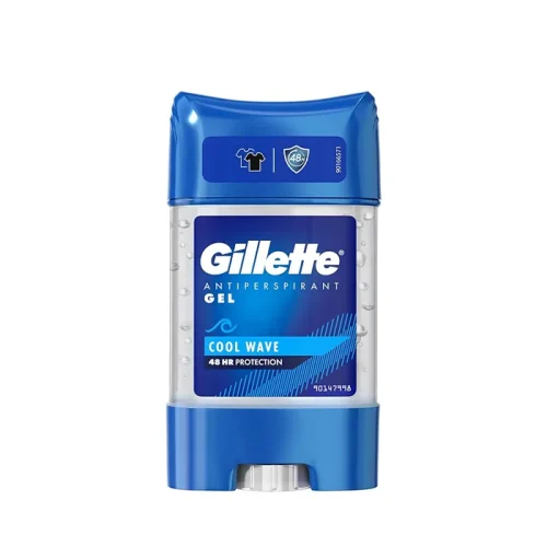 ژل ضد تعریق Gillette مدل Cool Wave با ماندگاری 48 ساعته 70گرمی اورجینال