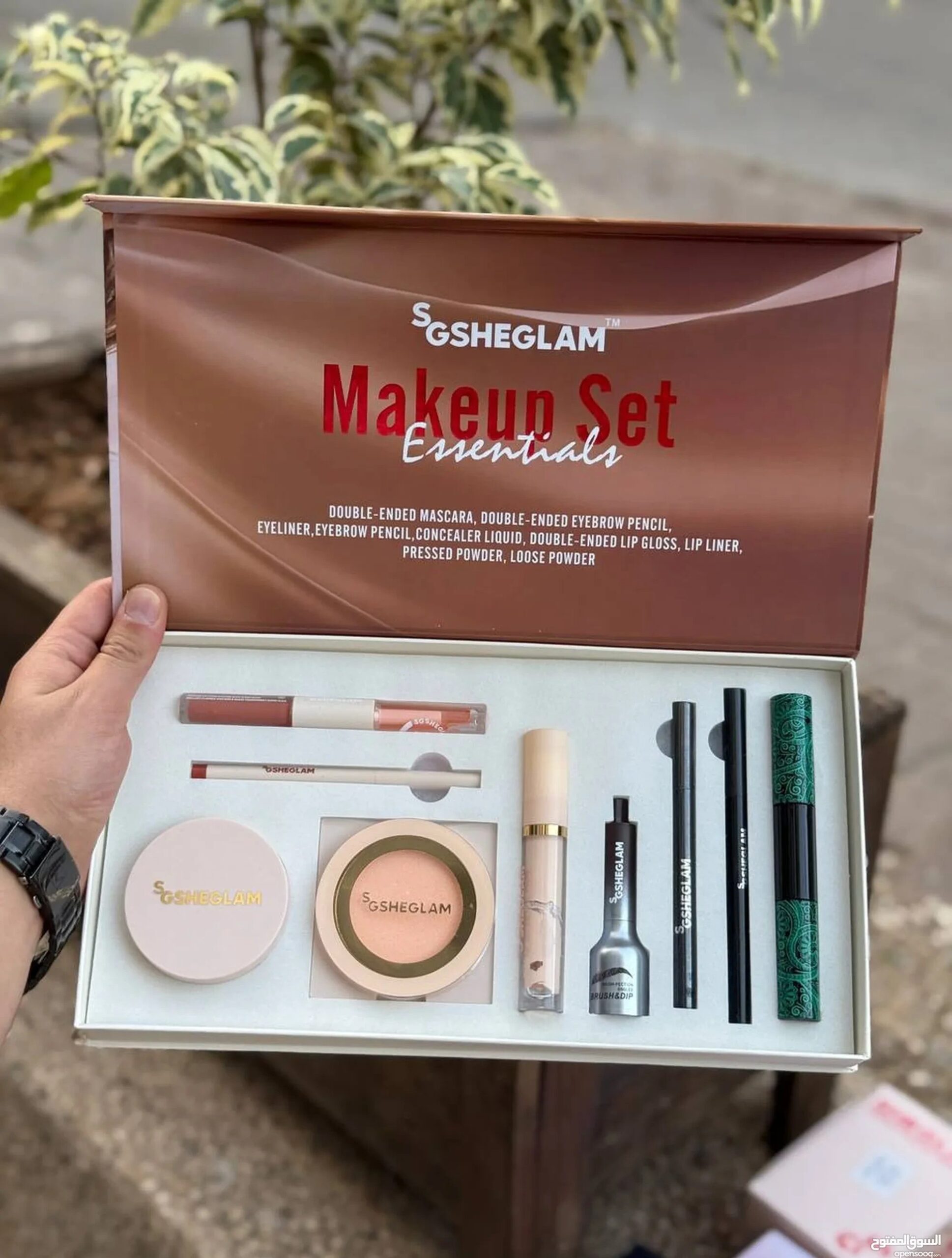 ست لوازم آرایش ضروری GSHEGLAM شیگلم