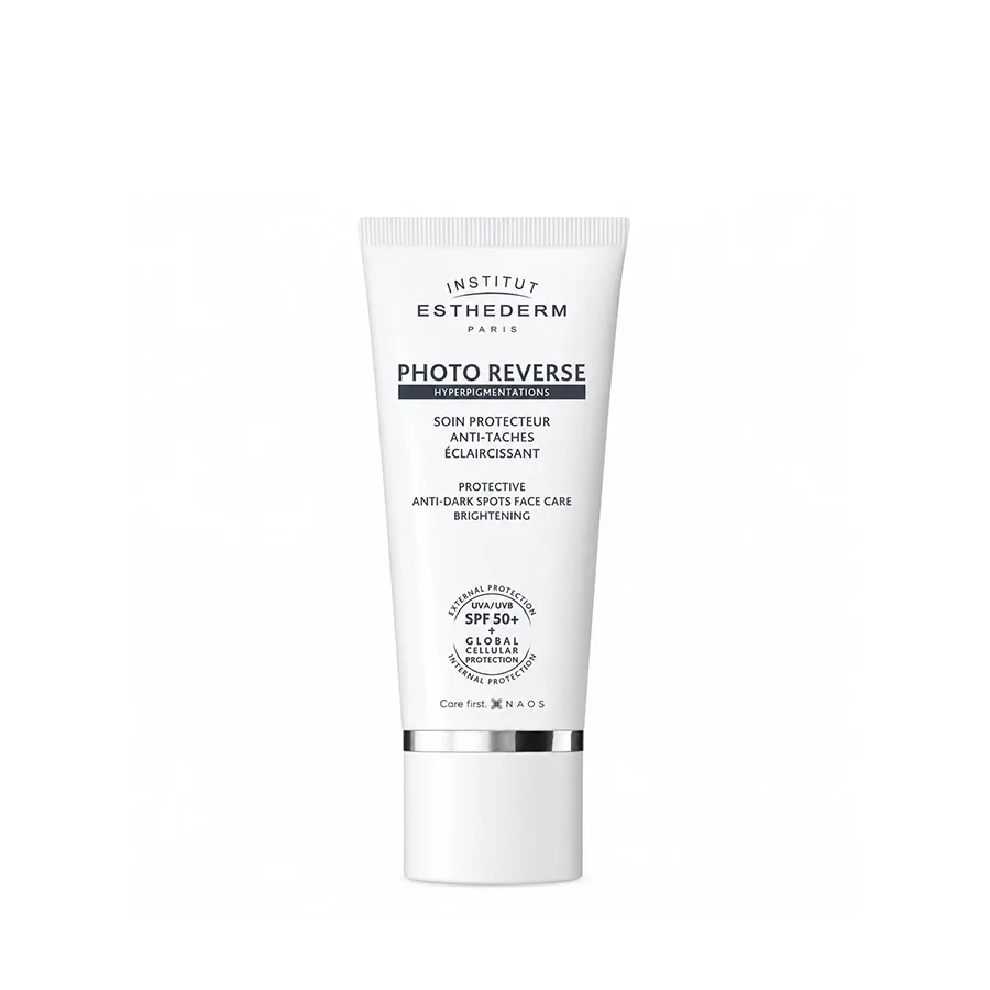 کرم ضد آفتاب ضد لک و روشن‌کننده اِستیدرم +Institut Esthederm SPF 50 اورجینال