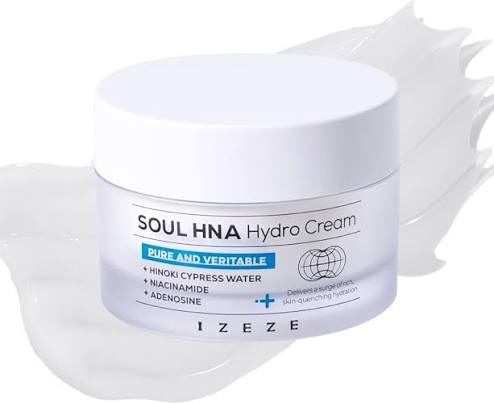 کرم آبرسان ایزیزی (کُره) IZEZE Soul HNA Hydro Cream حجم 50 میل اورجینال