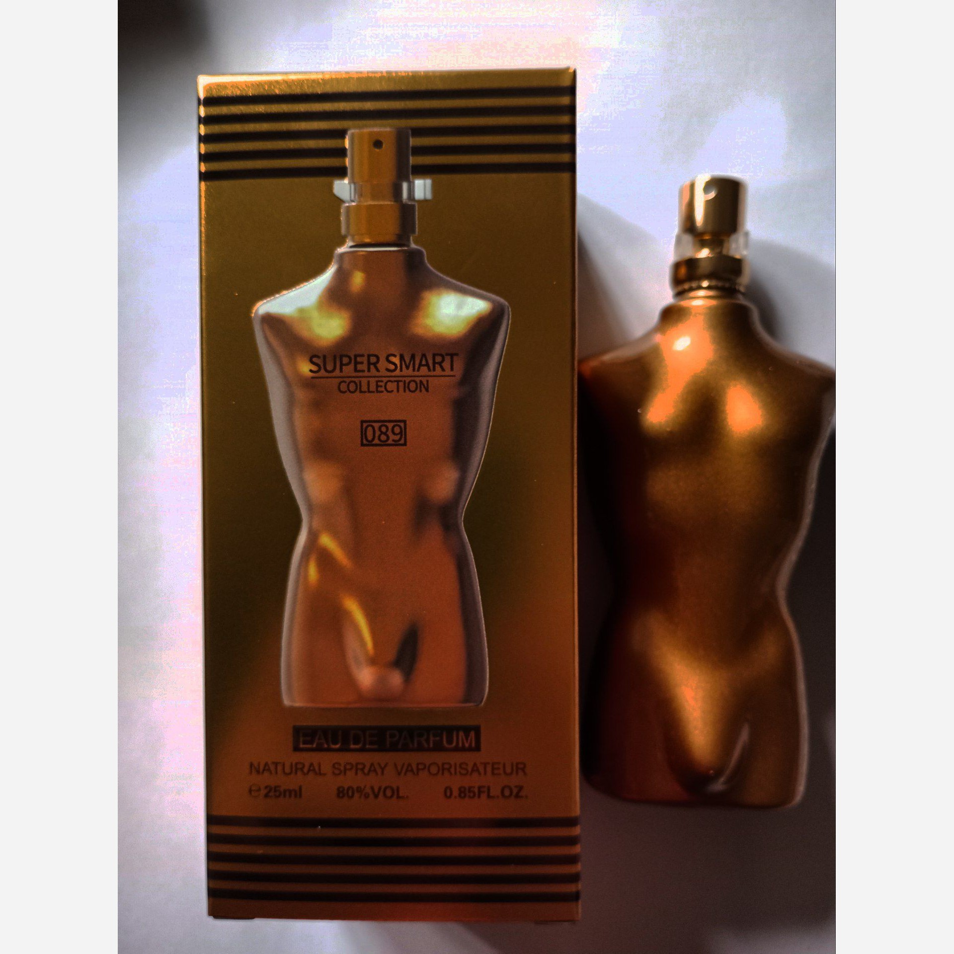 ادکلن مینی  ژان پل گوتیه حجم 25 میل  سوپر اسمارت ( Jean Paul Gaultier Le Male Elixir ) Super Smart کد 089