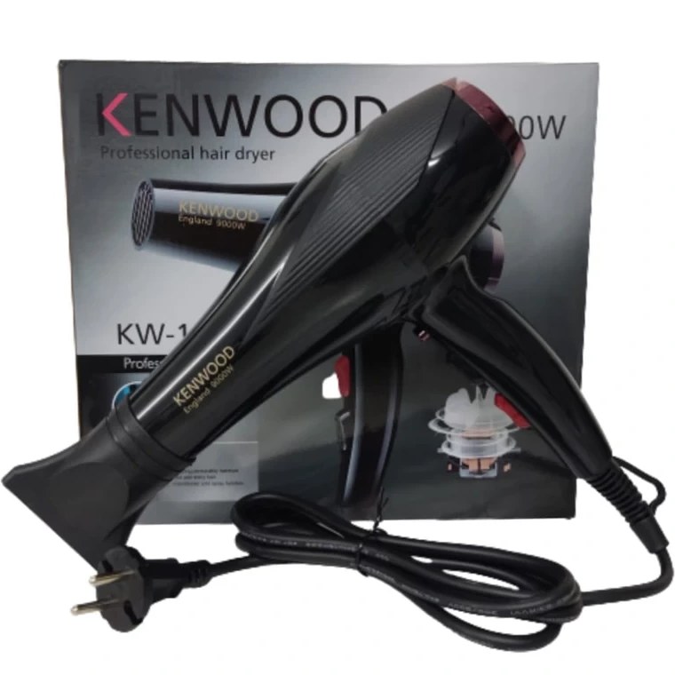 سشوار حرفه‌ای کنوود 9000 وات مدل Kenwood Professional Hair Dryer KW-1005