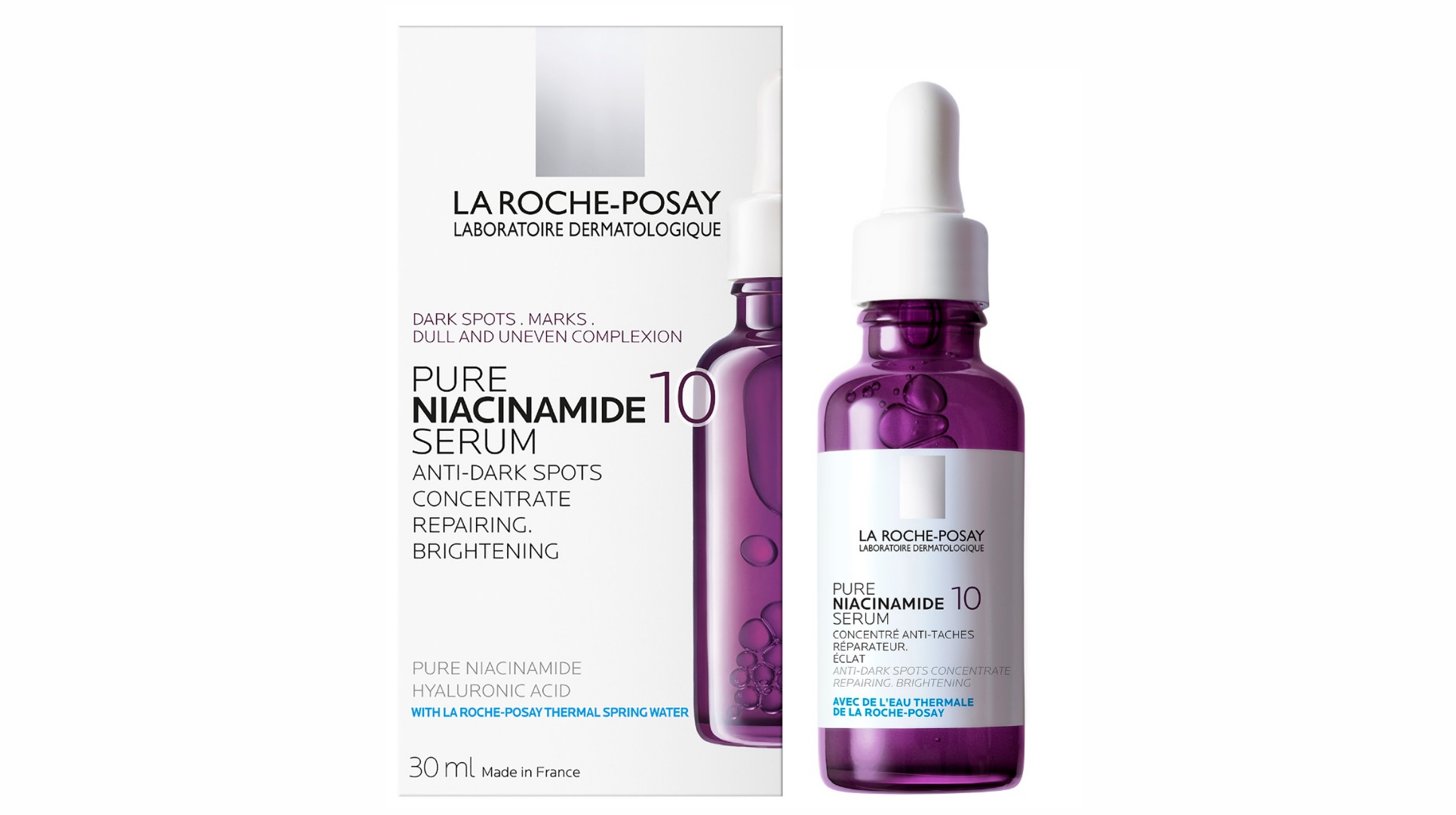 سرم نیاسینامید 10 درصد La Roche-Posay (بنفش)