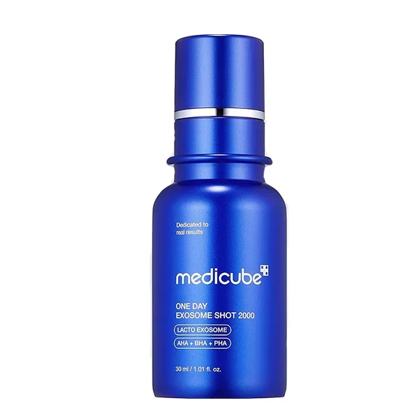 سرم لایه بردار مدیکیوب مدل Exosome Shot 2000 حجم 30 میلی لیتر اورجینال medicube