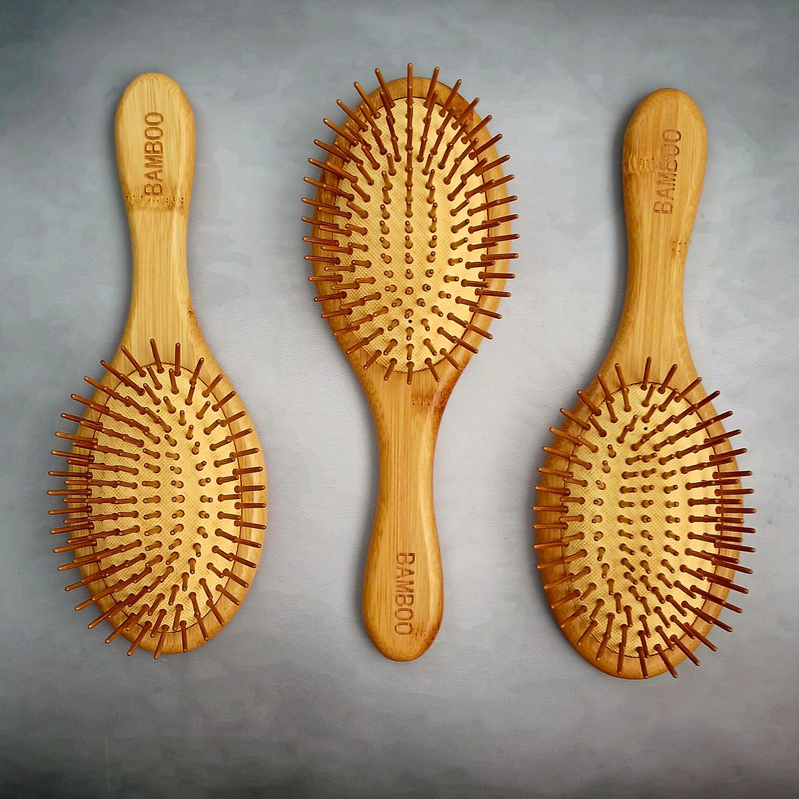 برس چوبی بامبو سرد گرد میپلو بامبو اورجینالMIPELO
