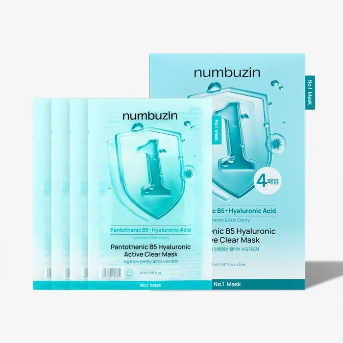 ماسک ضد چروک لیفتینگ نامبوزینnumbuzin (اصل) بسته ای (4عددی)