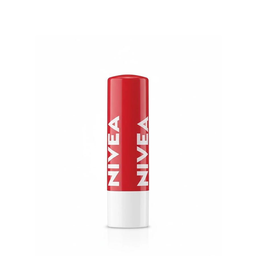 بالم لب نیوآ توت فرنگی مدل NIVEA Strawberry Shine اورجینال