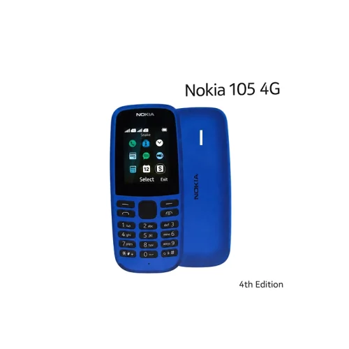 گوشی موبایل نوکیا مدل Nokia 105 4G (آبی تیره)