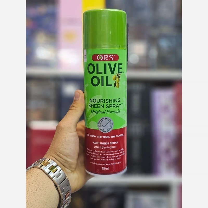 اسپری شاین اولیو  olive oil روغن زیتون