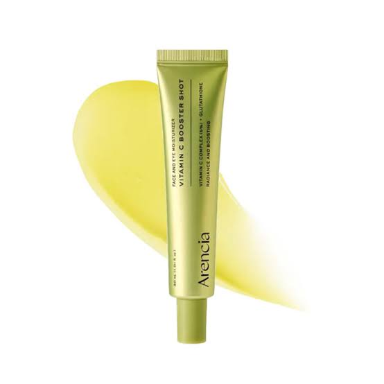 کرم روشن‌کننده صورت و دور چشم (بوستر شات) آرنسیا مدل Arencia Vitamin C Booster Shot اورجینال