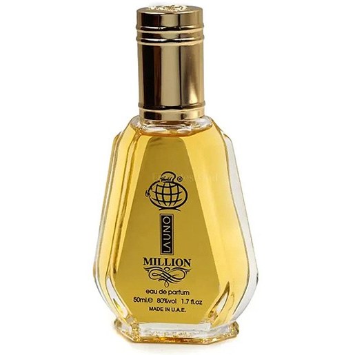 ادکلن مینی  50 میل مردانه Launo Million وان میلیون مشابه پاکو رابان وان میلیون Paco Rabanne 1 Million