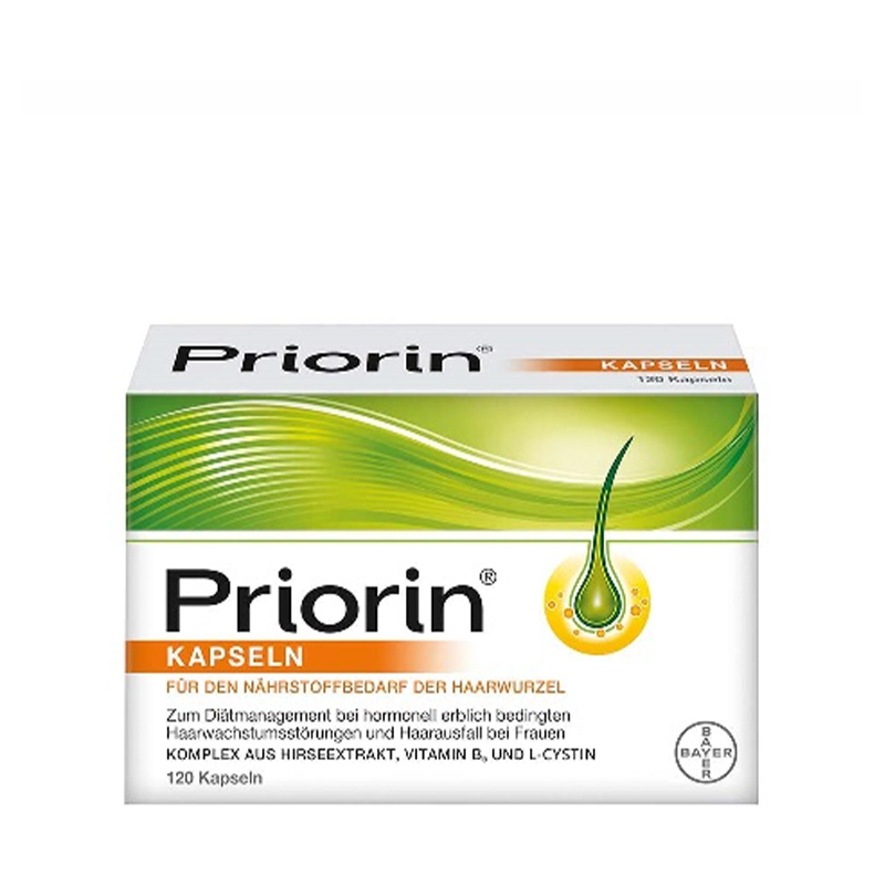 قرص/کپسول پریورین_Priorin بایر آلمانی 120 عددی (Kapseln) اورجینال
