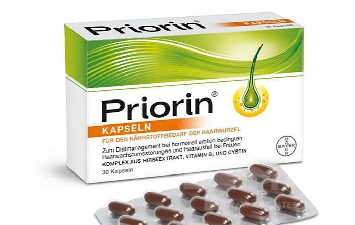 قرص/کپسول پریورین_Priorin بایر آلمانی 30عددی (Kapseln)_اورجینال (یک ورقی)