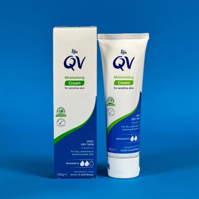 آبرسان مرطوب کننده تیوپی 100g کیوویQV  اورجینال