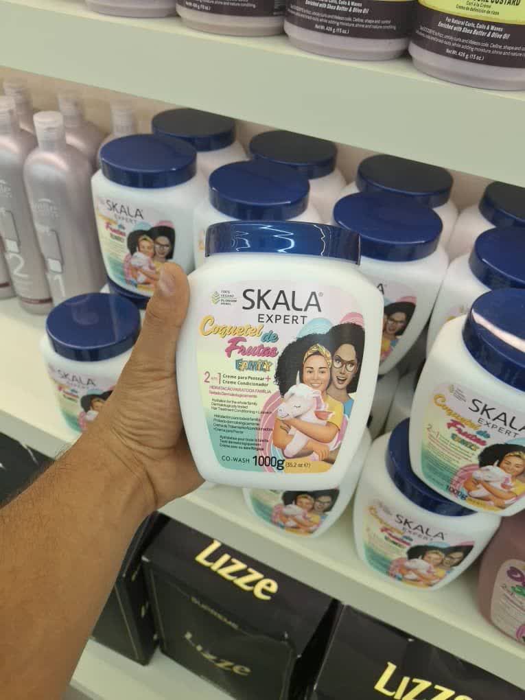 کرم مو حالت دهنده اسکالا  Skala کوکتل میوه موهای فر و موج دار 2 در 1 اسکالا