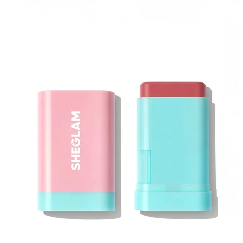 رژگونه استیکی شیگلم_SHEGLAM مدل Glass Glow Blush Stick – Brisk Babe اورجینال