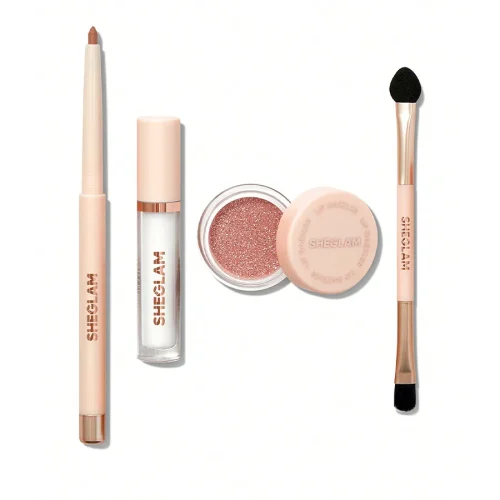 کیت خط لب و گیلیتر لیپ دزلر شیگلم SHEGLAM Lip Dazzler رنگ Debutante اورجینال