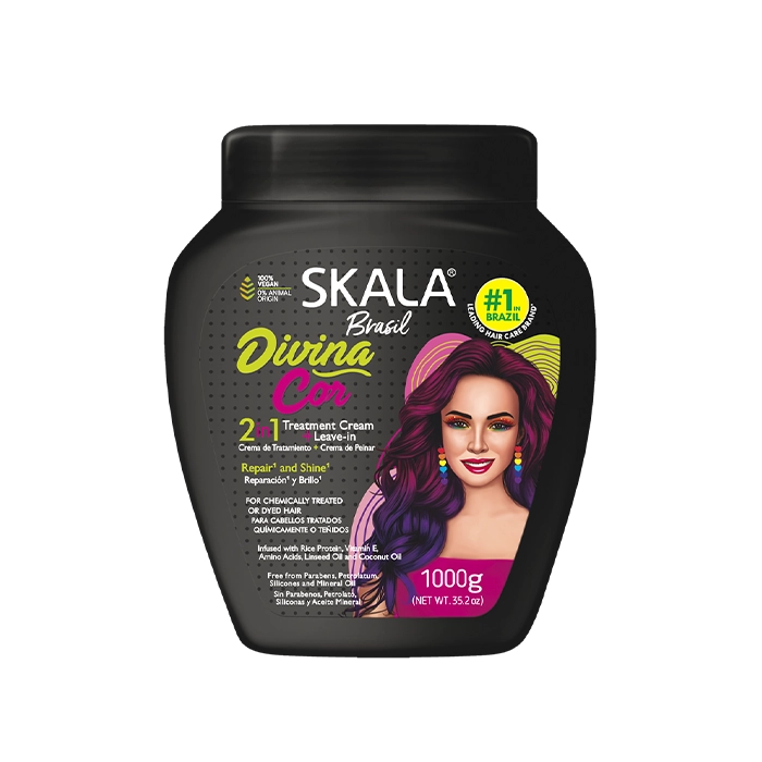 ماسک مو داخل حمام 2×1 اسکالا Skala Divina Cor حجم ۱۰۰۰ گرم اورجینال