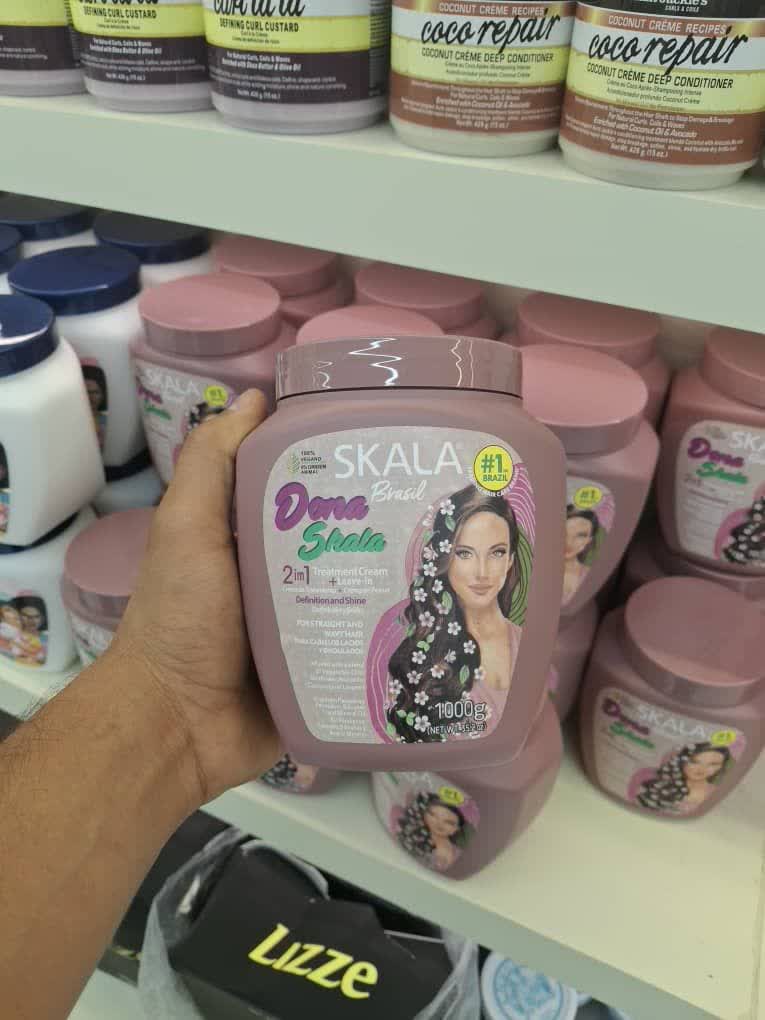 ماسک دو کاره اسکالا مدل Dona مناسب موی صاف و موج دار Skala Expert Dona Skala ۲ in ۱ Hair