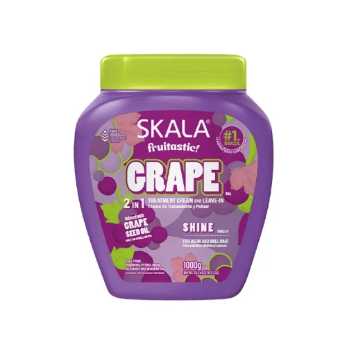 ماسک مو داخل حمام اسکالا 2×1 روغن هسته انگور Skala Grape حجم ۱۰۰۰ گرم اورجینال
