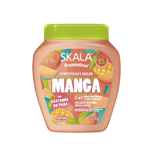 ماسک مو داخل حمام اسکالا 2×1 انبه Skala Manga حجم ۱۰۰۰ گرم اورجینال