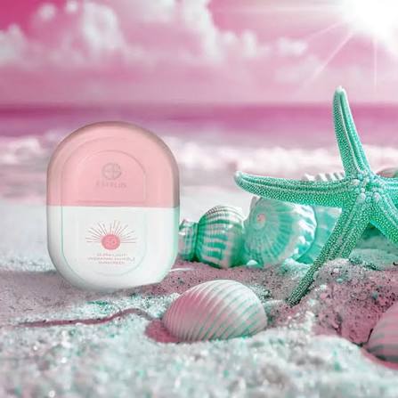 ضد آفتاب کرمی استیلین Estelin صورتی مدل Sun SPF 50 اورجینال ۵۰ گرم