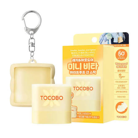 ضد آفتاب استیکی توکوبو مدل Mini Cotton Soft با SPF50 مناسب انواع پوست وزن 11 گرم (زرد )/TOCOBO