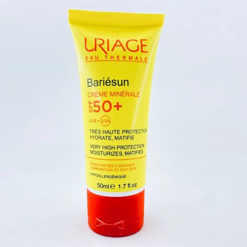 کرم ضد آفتاب رنگی bariesun اوریاژ spf50