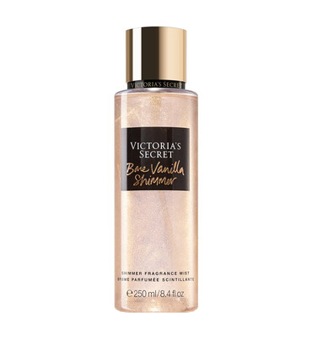 بادی اسپلش اکلیلی ویکتوریا سکرت بیر وانیلی bare vanilla shimmer حجم 250 میلVictoria’s Secret