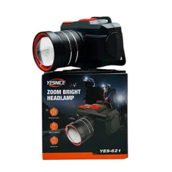 هدلایت چراغ پیشانی زومدار زینگارو YES-621
